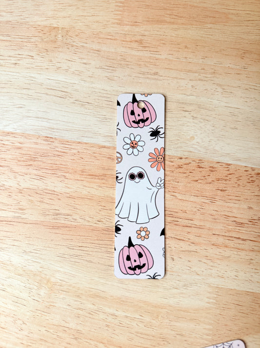 Groovy Halloween Mini Bookmark