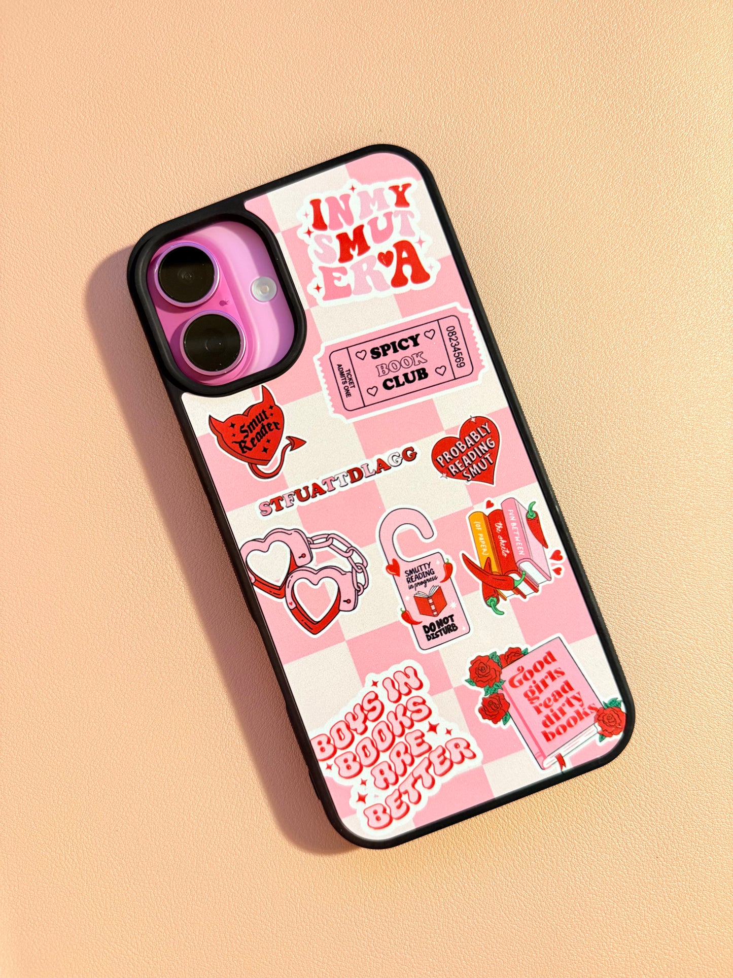 Spicy Books iPhone Case