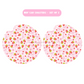 Strawberry Field MDF Car Coasters – Set of 2