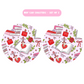 Spicy Books MDF Car Coasters – Set of 2
