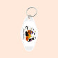 "Halloween Kitties" Motel Keychain