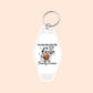 "Here For Deviled Eggs & Family Drama" Motel Keychain