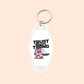 "Trust God's Timing" Motel Keychain
