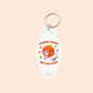 "Pumpkin Season and Cozy Reads" Motel Keychain
