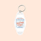 "Jesus Paid It All" Motel Keychain