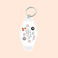 "777 I'm So Lucky" Motel Keychain