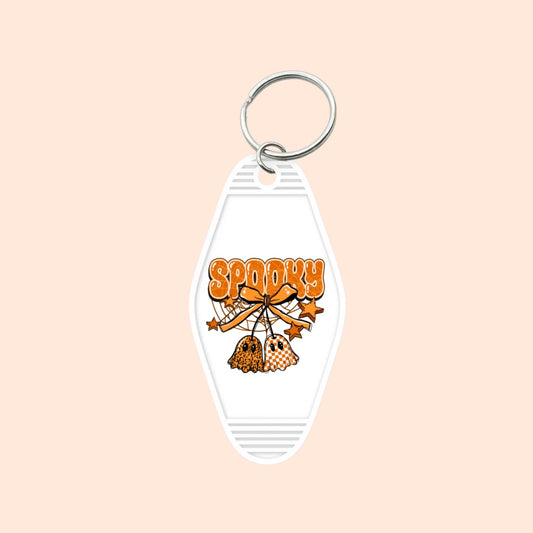 "UT Spooky" Motel Keychain