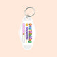 "Overthinking In Progress" Motel Keychain