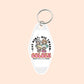 "Eat Dirt, Trash" Motel Keychain