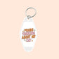 "Probs Thinking About My Cat" Motel Keychain